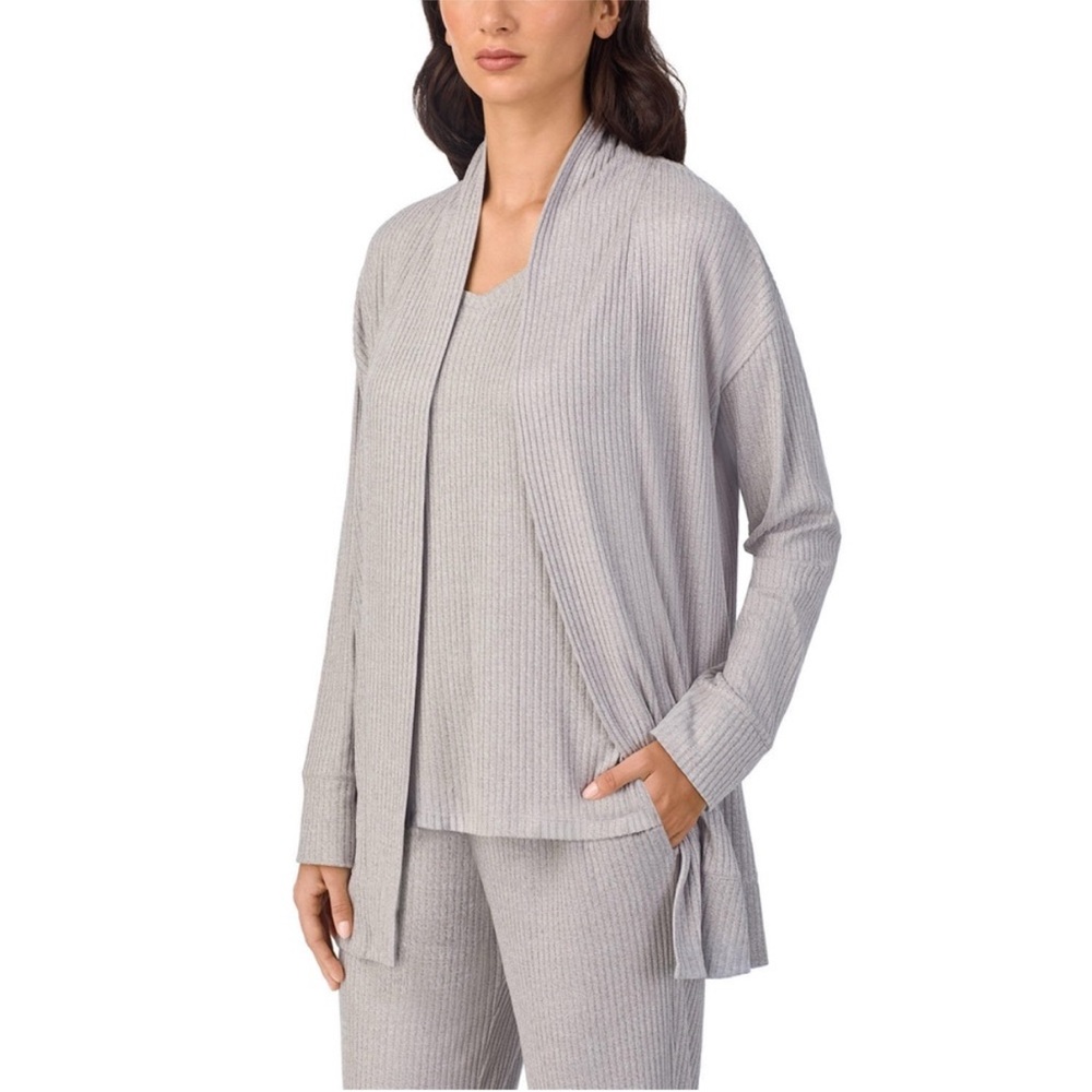 NWOT Cuddl Duds Women’s Gray 3-Piece Set - Picture 2 of 4